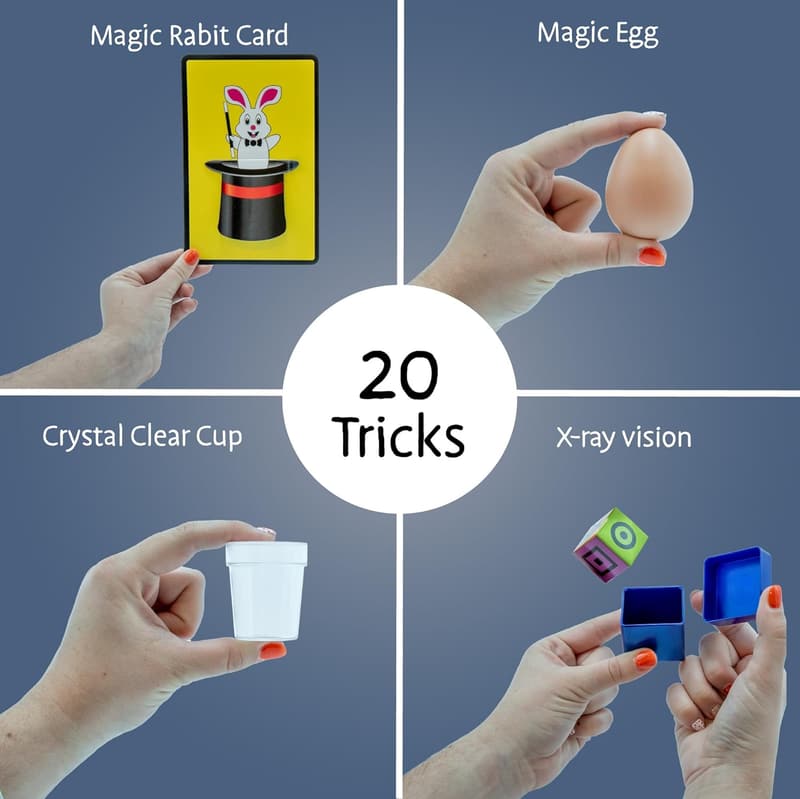 Magic Kit for Kids 4+: 20 Easy Tricks by Hanky Panky