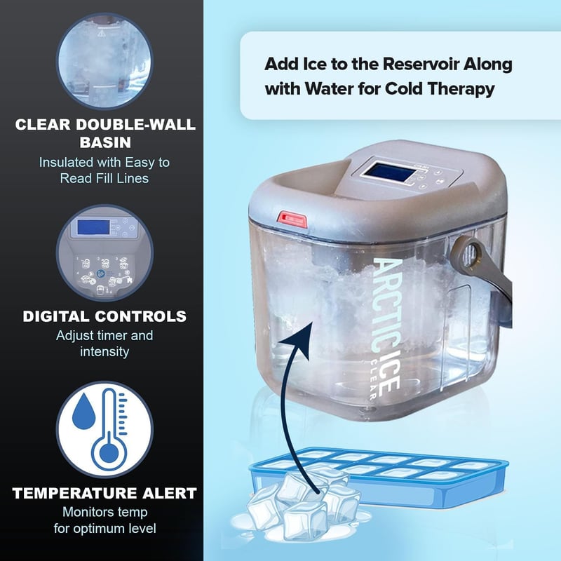 Cold Water Therapy Kit Gen 2 – Ice Machine with Universal Pad