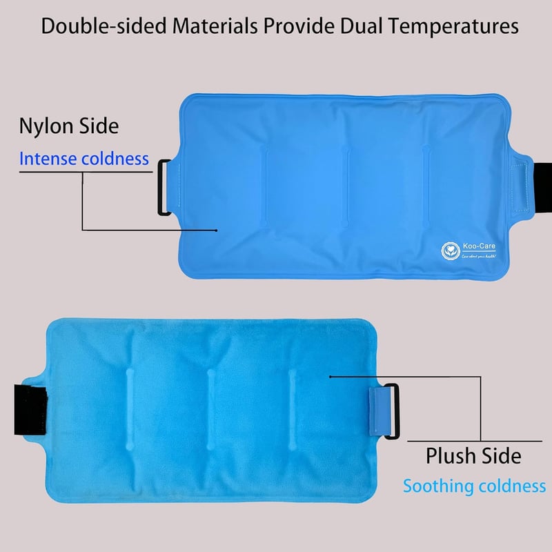 Reusable Large Gel Ice Pack for Hot/Cold Therapy - 16