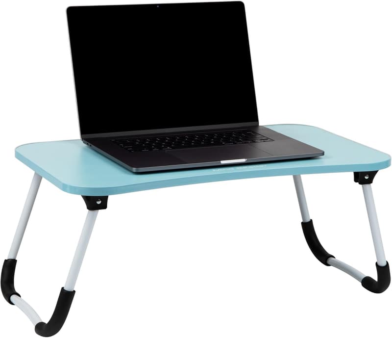 Portable Folding Lap Desk - Blue MDF Couch Table