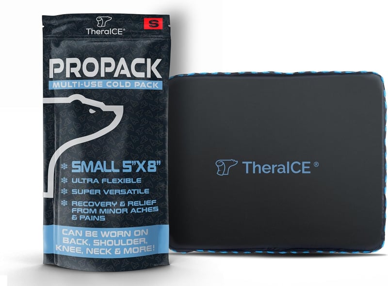 Reusable Cold Gel Ice Pack for Injuries and Pain Relief - 5 x 8