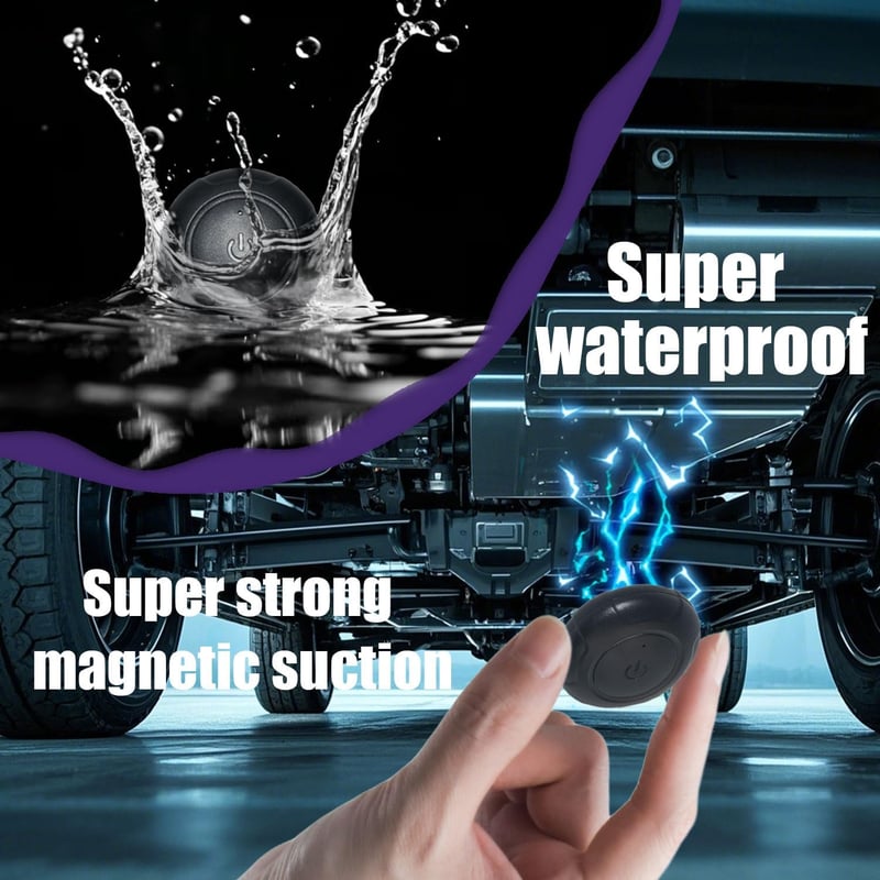 Magnetic Waterproof Mini GPS Tracker for Vehicles and Pets