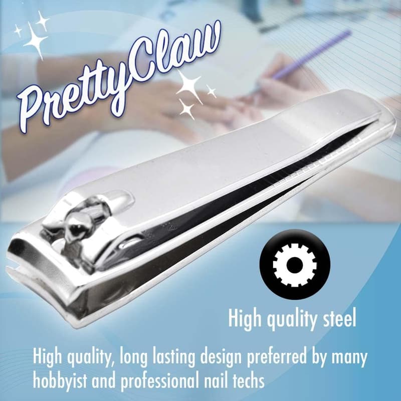 Stainless Steel Nail Clippers for Manicure and Pedicure