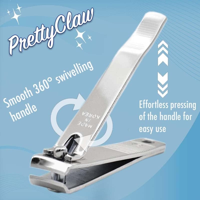 Stainless Steel Nail Clippers for Manicure and Pedicure