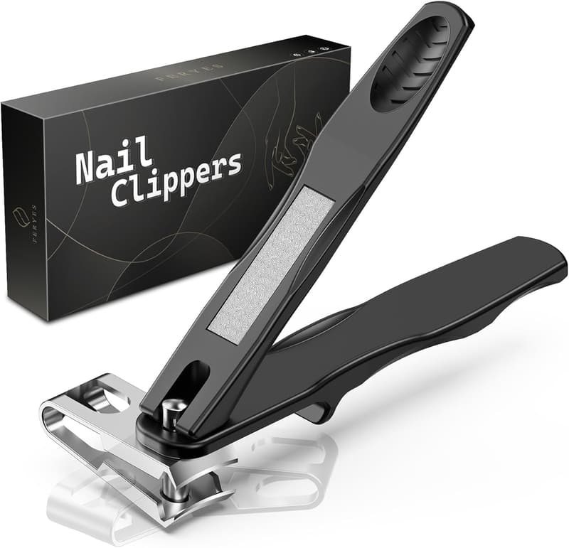 Ergonomic 360° Rotating Nail Clippers for Seniors