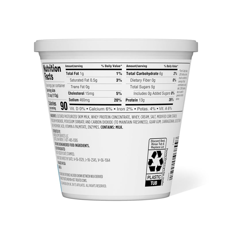 Low Fat Small Curd Cottage Cheese, 24 Oz