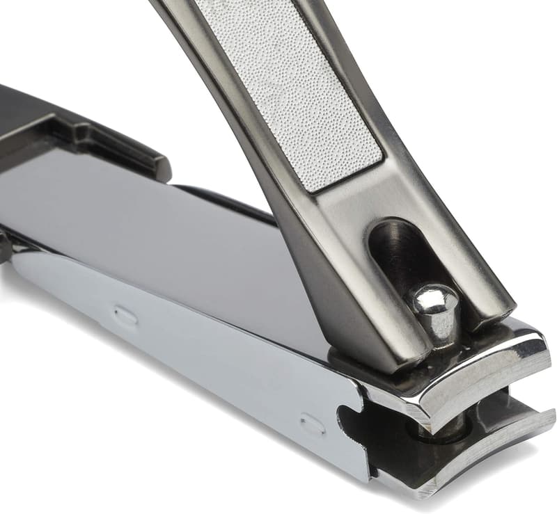 Heavy-Duty Stainless Steel Nail Clippers with Catcher