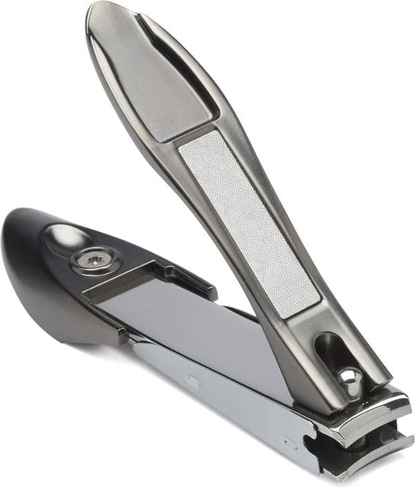 Heavy-Duty Stainless Steel Nail Clippers with Catcher