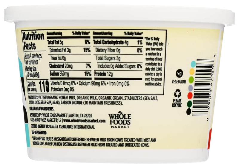 Organic Cottage Cheese, 16 oz - 365 Everyday Value