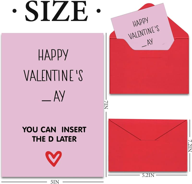 Naughty Valentine's Day Card for Girlfriend/Wife