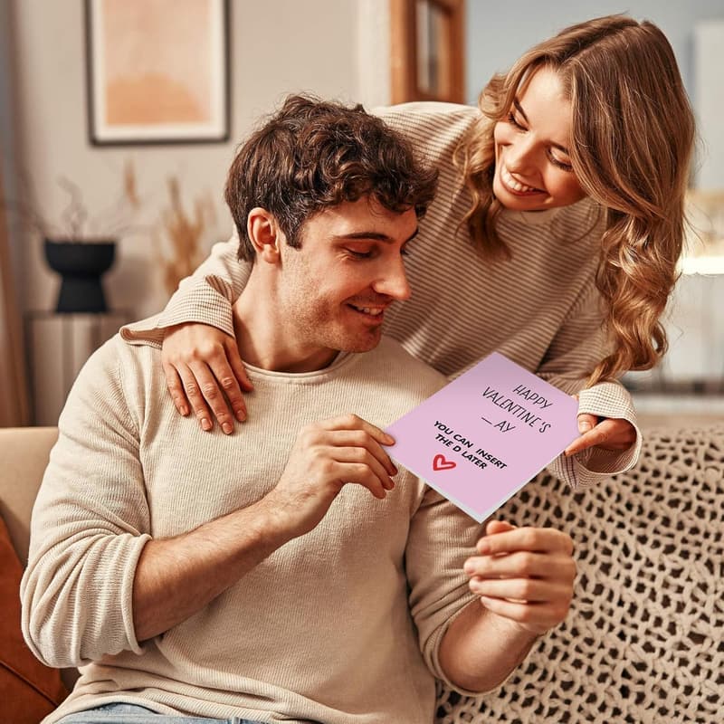 Naughty Valentine's Day Card for Girlfriend/Wife