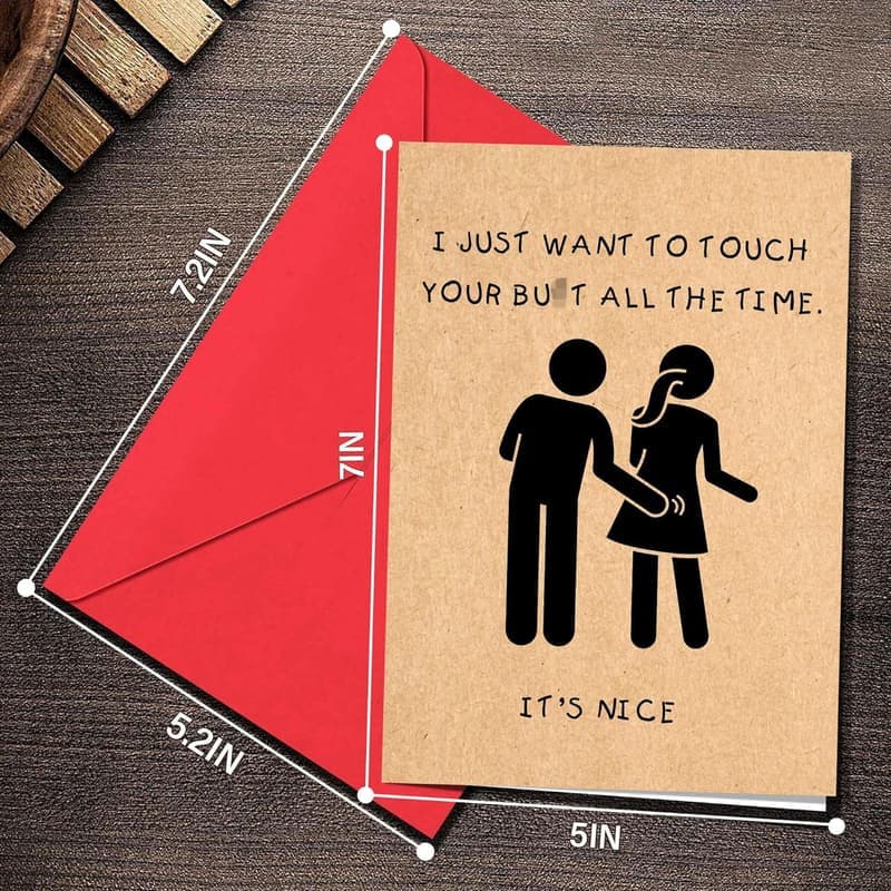 Funny Father's Day Card for Boyfriend or Husband - 5x7