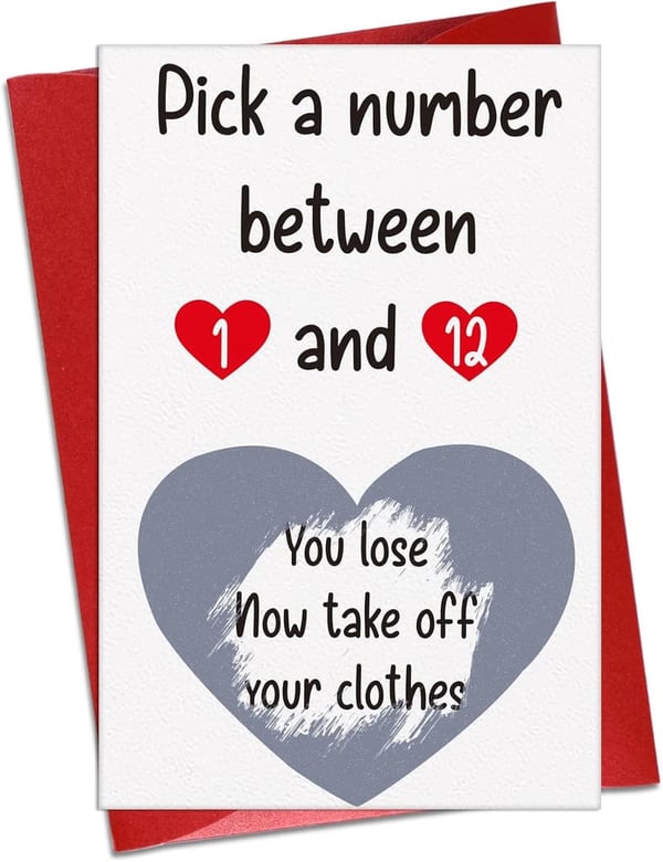 Funny Valentine's Day Scratch-Off Cards for Couples