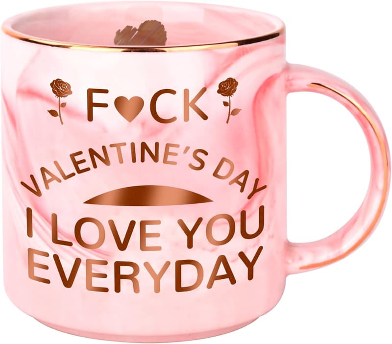 Funny 12 OZ Coffee Mug for Valentine's Day - Gift for Her