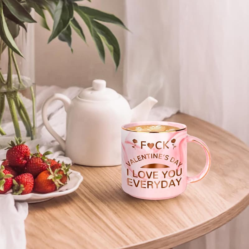 Funny 12 OZ Coffee Mug for Valentine's Day - Gift for Her