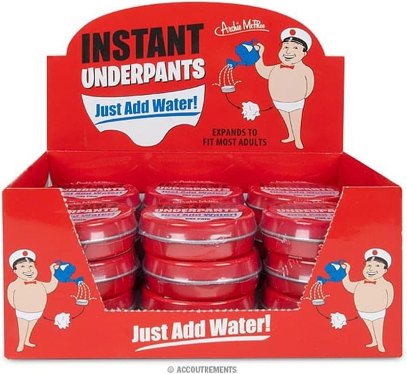 Instant Underpants - Just Add Water, One Pair