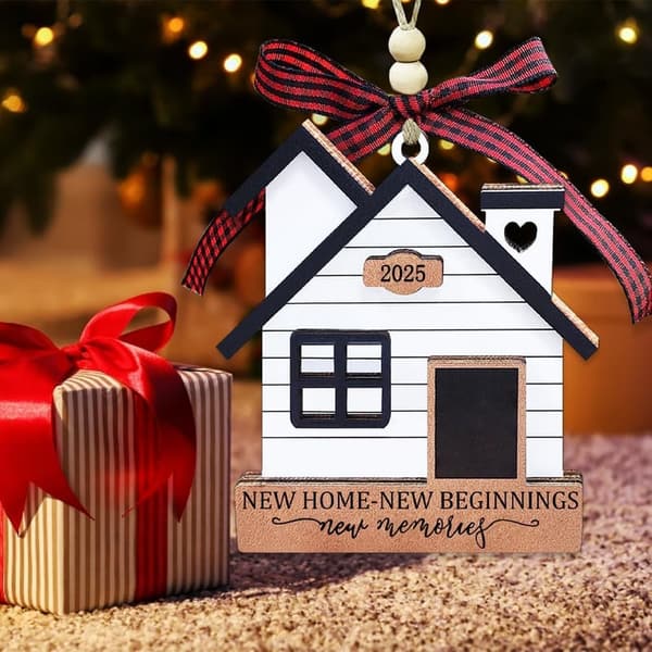 2025 Housewarming Ornament - New Home Gift for Couples