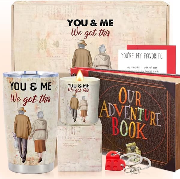 Romantic Adventure Tumbler Gift for Wife