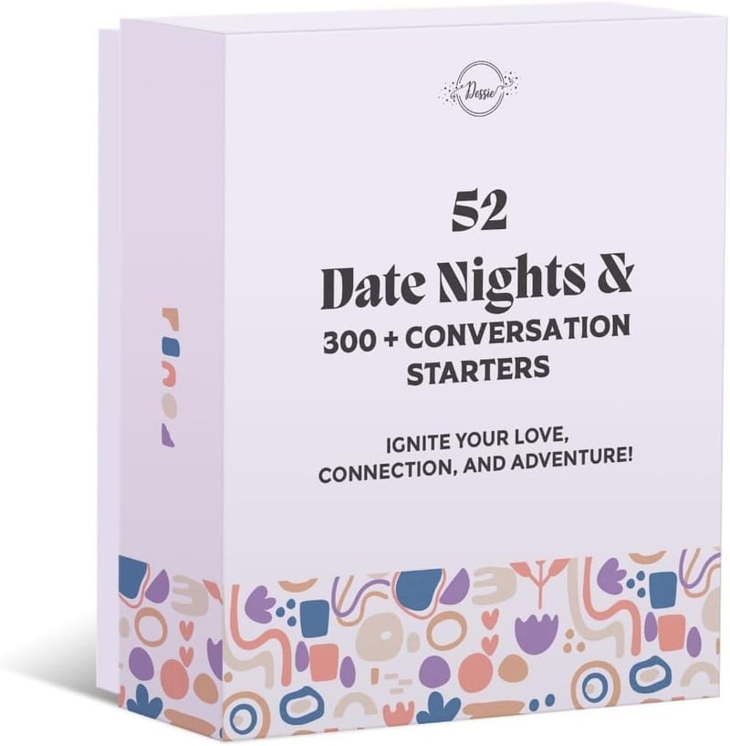 Date Night Card Game for Couples - 52 Ideas & 300+ Starters