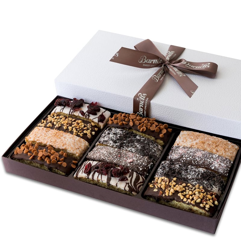 Father's Day Gourmet Biscotti Gift Box for Dad & Husband