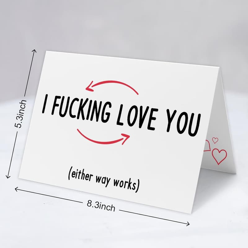 Valentine's Day Funny Greeting Cards for Couples