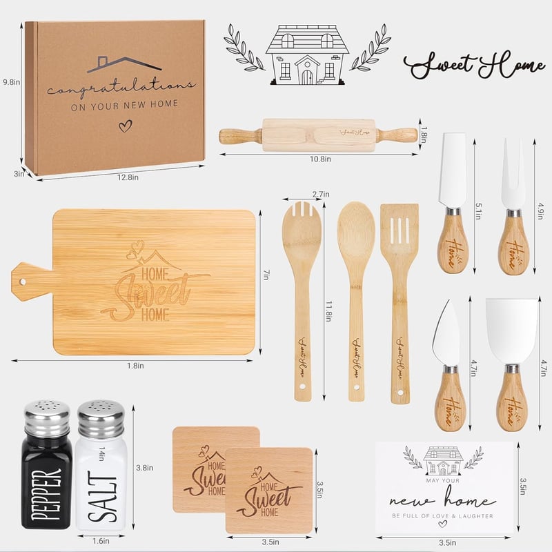 Housewarming Gift Basket for Couples - New Home Essentials