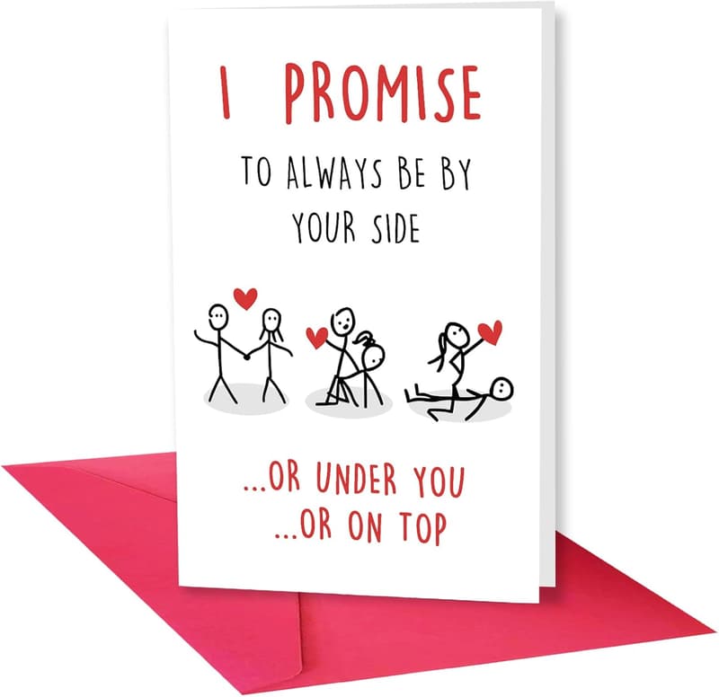 Funny Valentine's Day Card for Couples – 