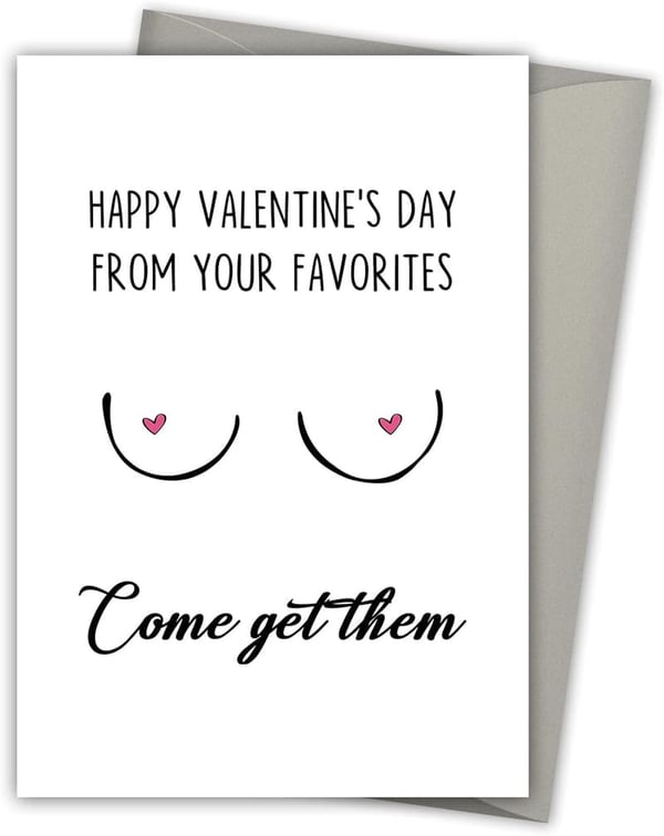 Funny Valentine's Day Cards for Him - Naughty Gifts for Couples
