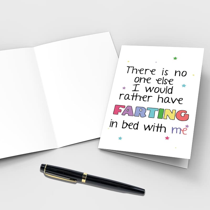 Funny Fart Anniversary Card for Couples