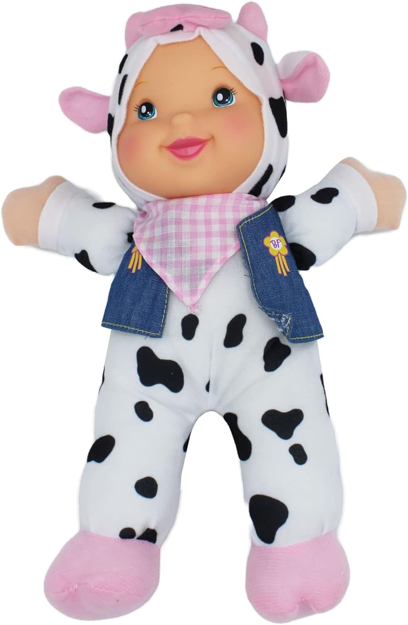 Baby's First Farm Animal Friends Singing Cow Doll