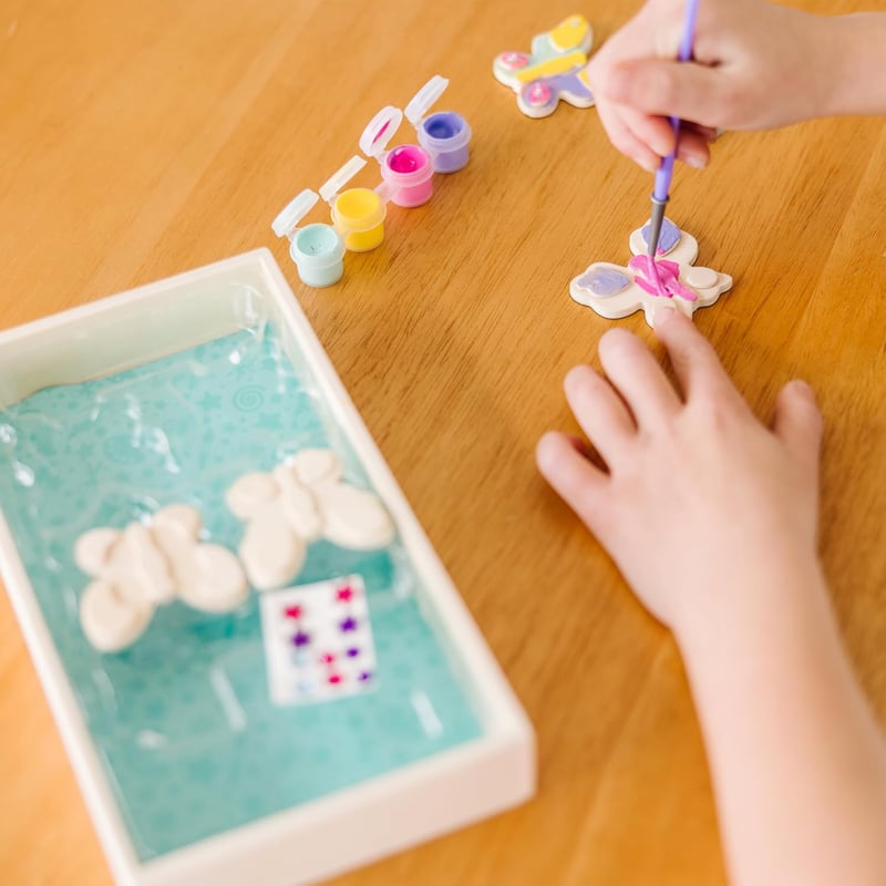 Melissa & Doug Butterfly Magnet Craft Kit for Kids