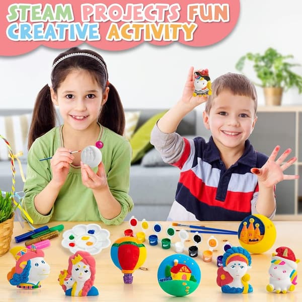 Unicorn Painting Kit for Kids - DIY Arts & Crafts Gift