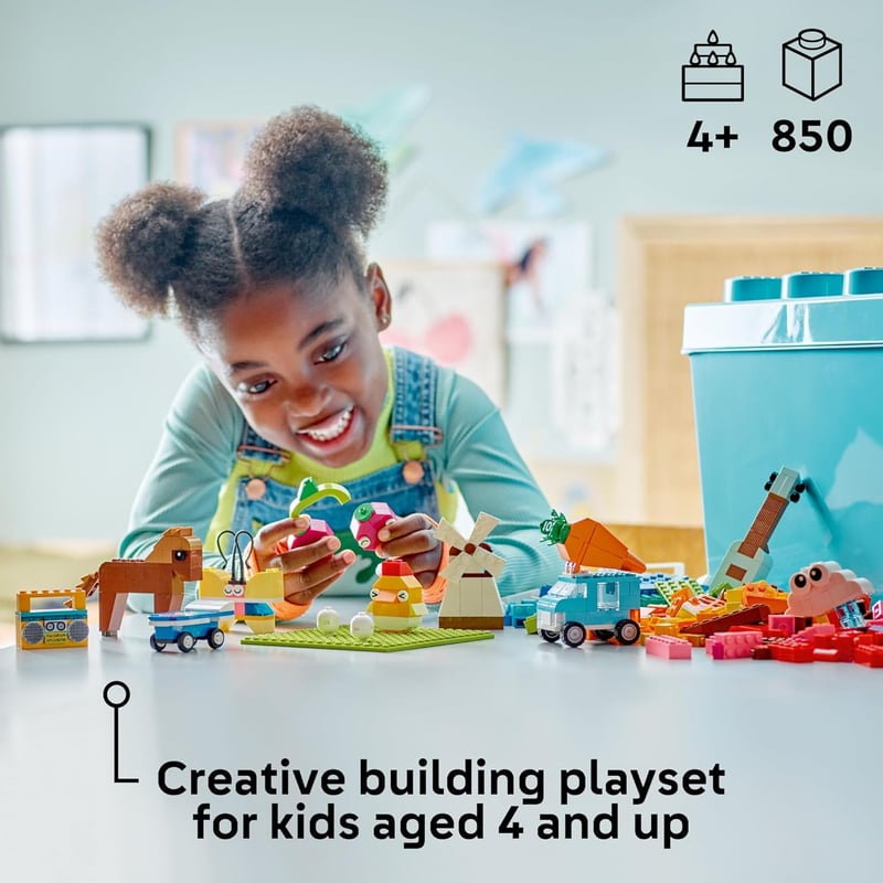 LEGO Classic Creative Brick Box Building Set for Kids