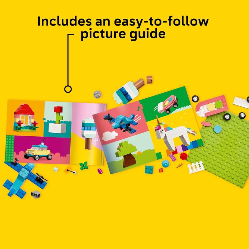 LEGO Classic Creative Brick Box Building Set for Kids