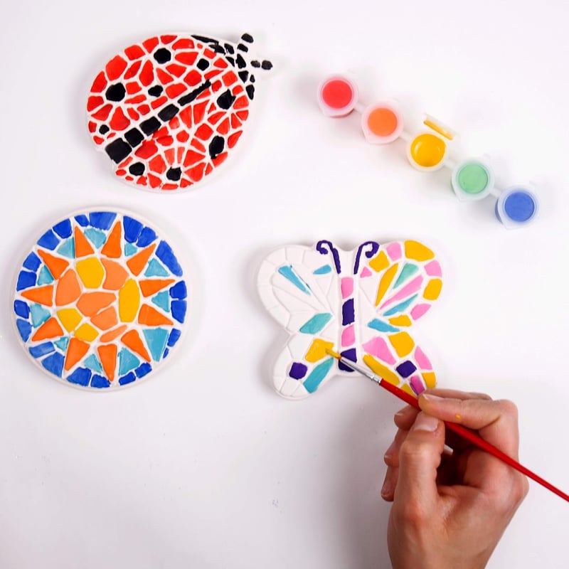 DIY Butterfly, Ladybug & Sun Stepping Stones - 3 Count Set