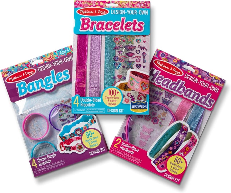DIY Jewelry-Making Kit for Kids - Bangles, Headbands & Bracelets