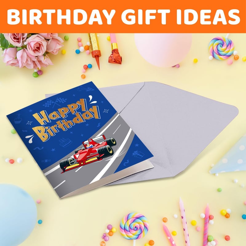Birthday Greeting Card Gift Set for Kids (Ages 4-13)