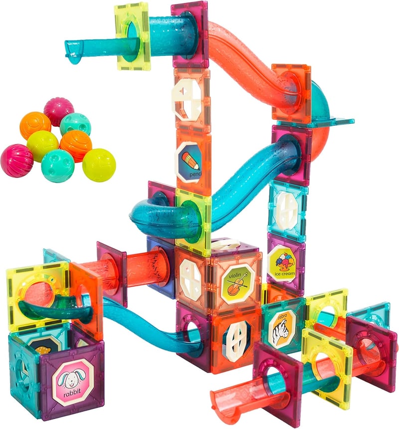 STEM Magnetic Building Blocks Set for Kids Ages 4-12