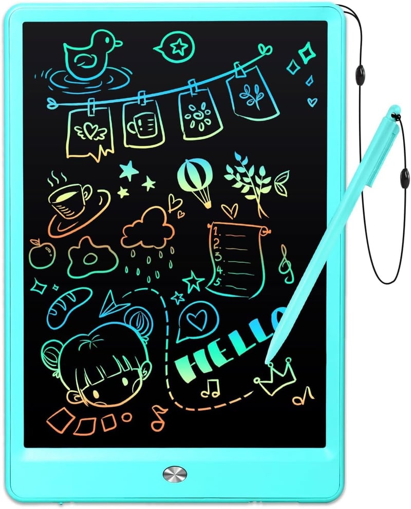 Educational 10-Inch LCD Writing Tablet for Kids 3-7 Years