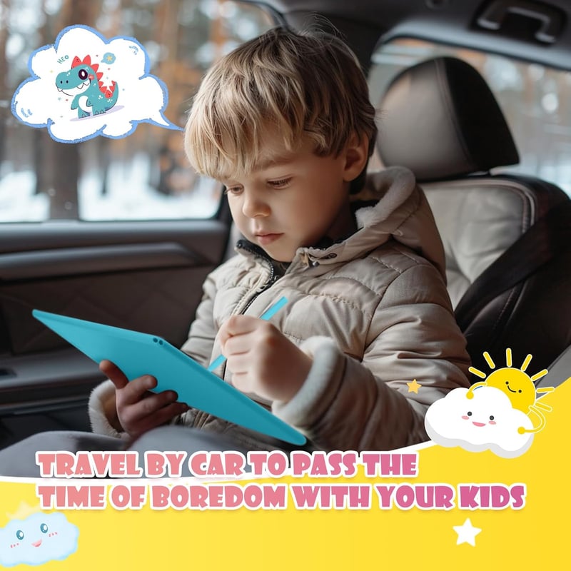 Educational 10-Inch LCD Writing Tablet for Kids 3-7 Years