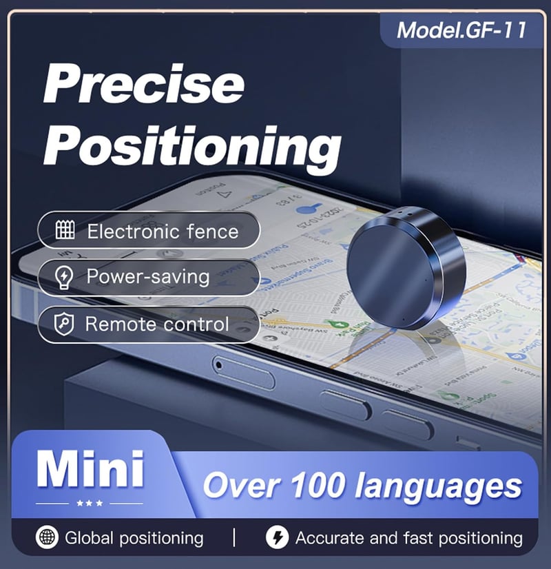 Real-Time Magnetic GPS Tracker for Vehicles - No Monthly Fee