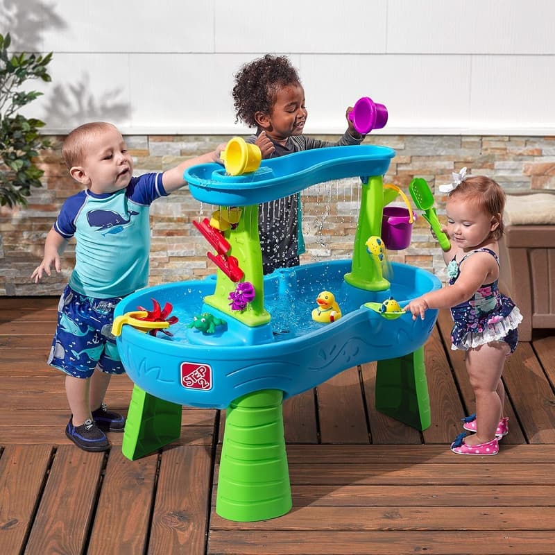 Toddler Water Table with 13 Accessories for Outdoor Play