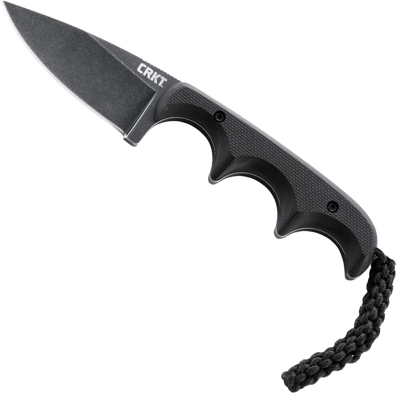 CRKT Compact Utility Knife with Stonewashed Blade and G10 Handle