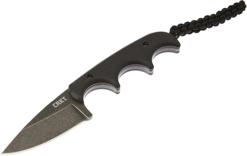 CRKT Compact Utility Knife with Stonewashed Blade and G10 Handle