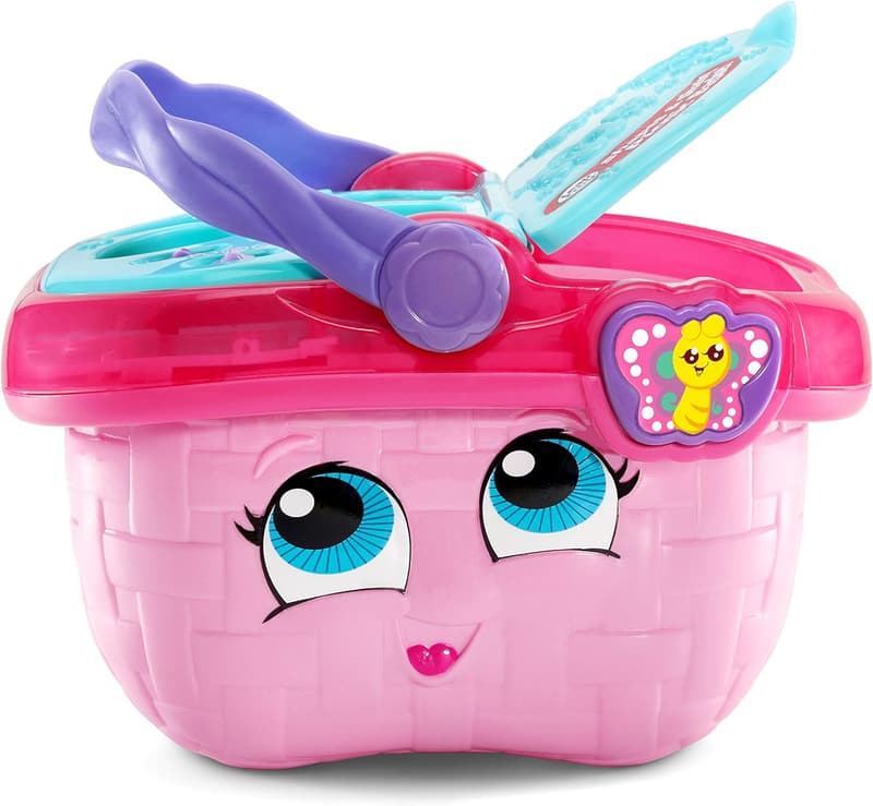 Pink Shapes and Sharing Picnic Basket by LeapFrog