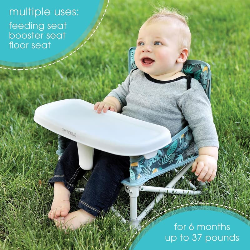 Pop 'N Sit Portable Booster Chair for Indoor/Outdoor Use