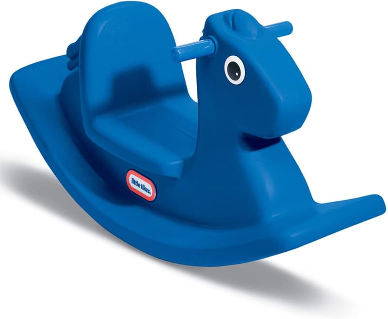 Blue Little Tikes Rocking Horse for Kids, 33