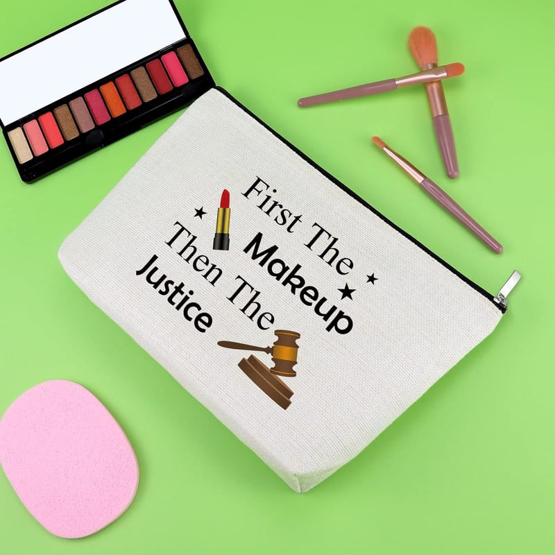 Law Student Makeup Bag - Perfect Gift for Future Lawyers