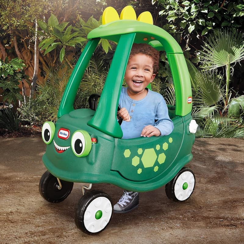 Little Tikes Cozy Coupe Dinosaur - Green Amazon Exclusive