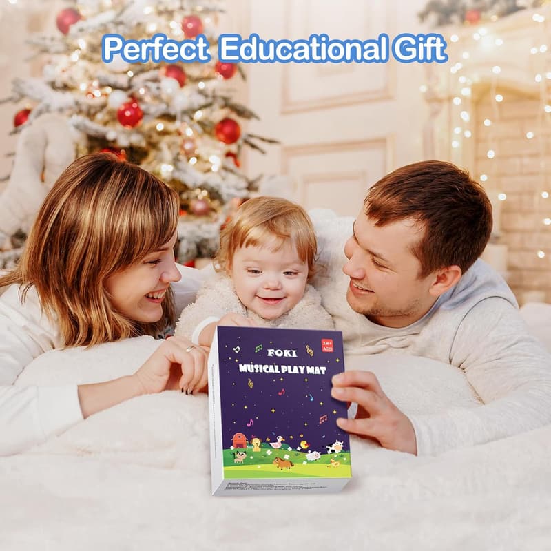 Musical Floor Piano Mat for Toddlers, Educational Playmat